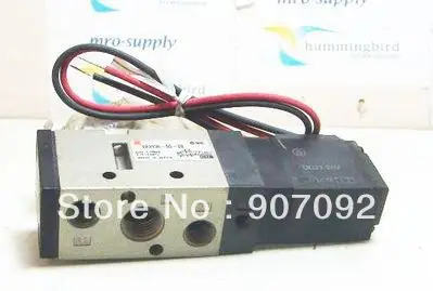 

Free Shipping 1/4'' SMC Solenoid Valve VF3130 Single Coil Wire Lead Coil 2 Position 5 Way DC24V China factory