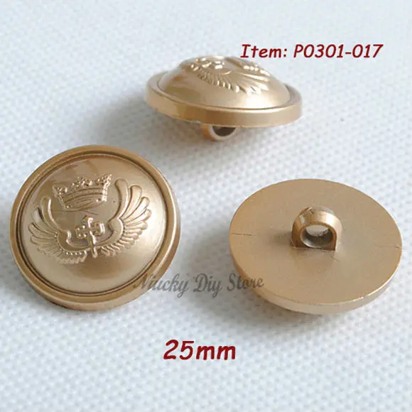 25mm Boutique crown angel buttons fashion coat buttons clothing and bowknot accessories decoration wholesale