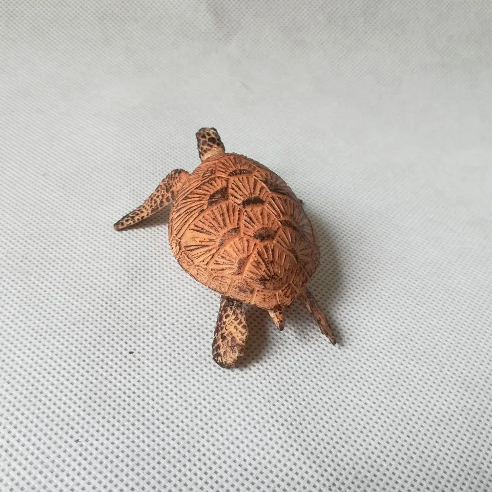 real life toy tortoise Static Plastic toy about 8x7cm model Environmental material Cognition baby toy gift h0022