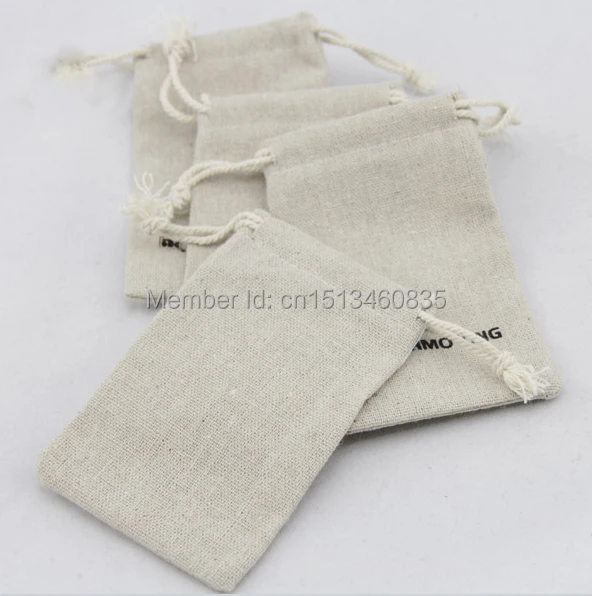 

100pcs/lot CBRL jute bags, jute pouch, linen pouch for ornament/dry cargo,Various colors,size customized,wholesale