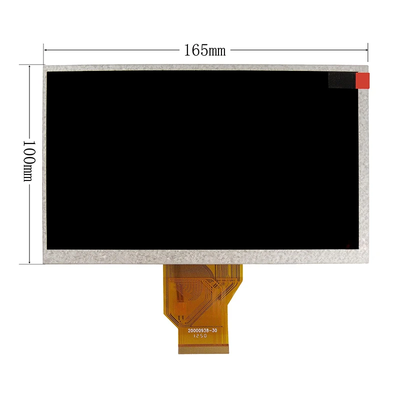 New 7.0 Inch Replacement LCD Display Screen AT070TN90 165*100mm