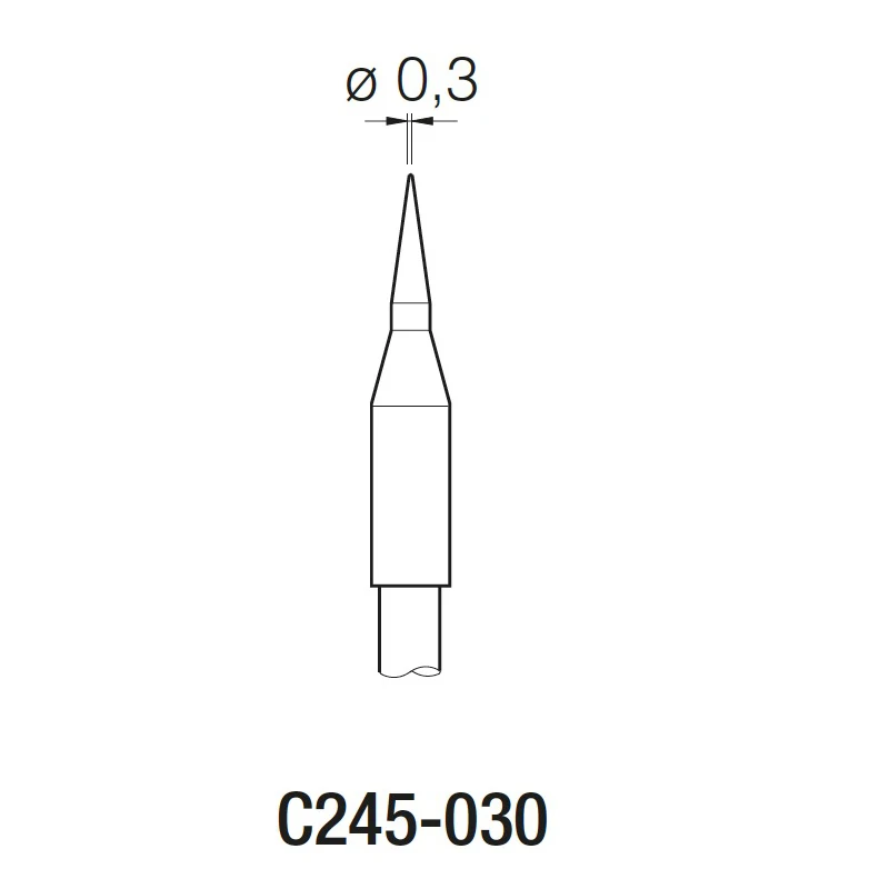 JBC C210-009 C210-002 C245-030 C245-020 لحام الحديد تلميح ل T210 / T245 لحام القلم