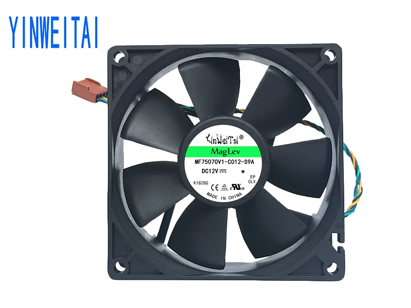 

2pcs fan for Delta AFB0912VH = AUB0912VH 9cm 90mm 90*90*25MM 9225 DC 12V 0.60A 4-pin pwm computer cpu cooling fan