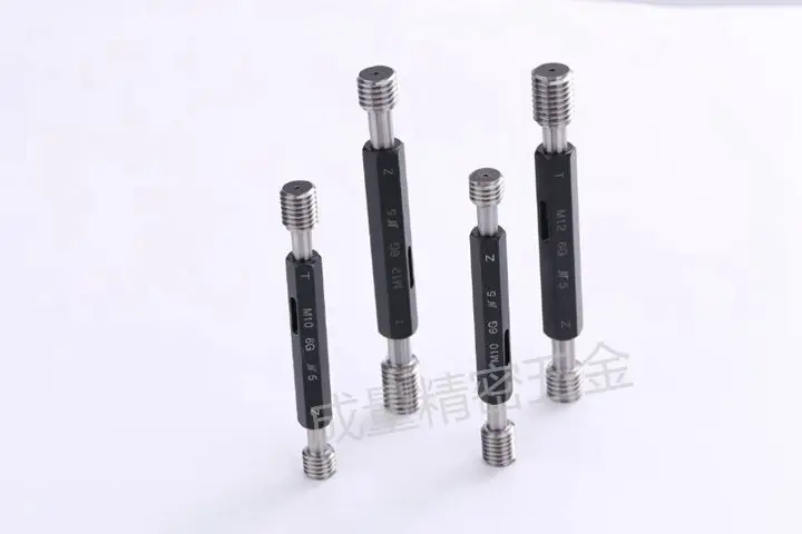 Calibre para rosca 6g, medidor de passagem de rosca, calibre de anel