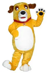 

mascot Funny Martha Talking Dog Mascot Costume Adult Size Hot Cartoon Character Yellow Dog Puppy Theme Fancy Dress Kits