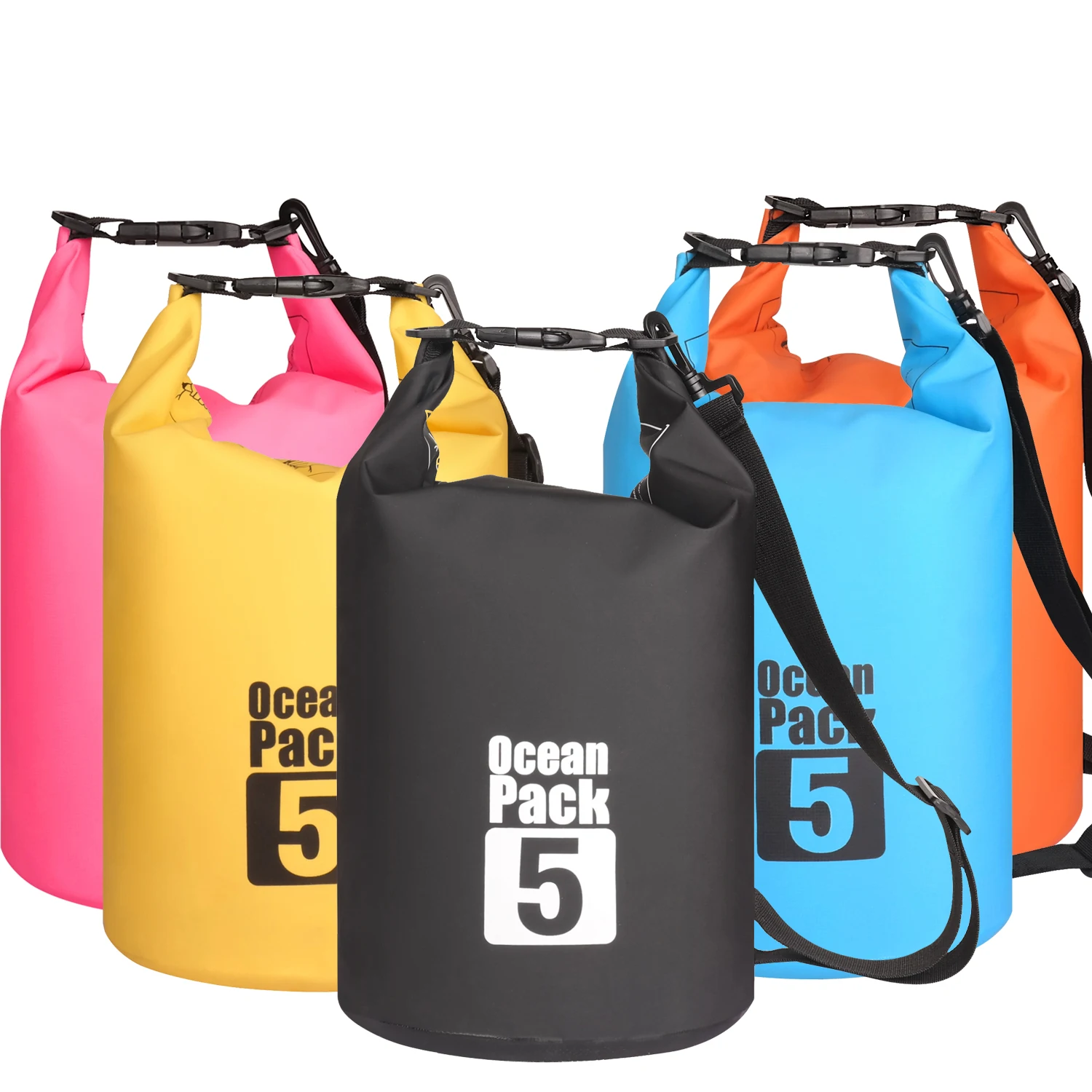 

5L Waterproof Water Resistant Dry Bag Sack Storage Pack Pouch Swimming Outdoor Kayaking Canoeing River Trekking Boating