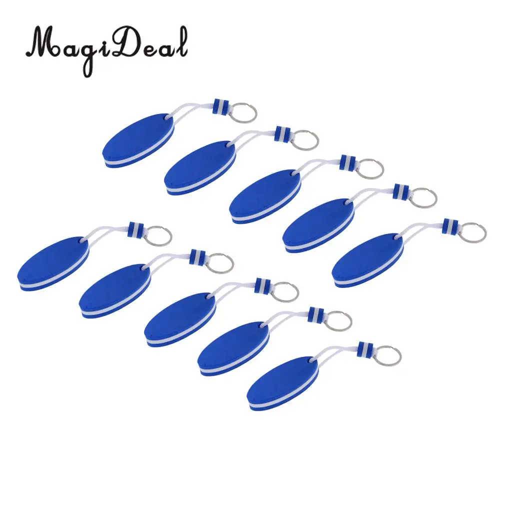 수상 스포츠 요트 보트 플로팅 키 체인, EVA 폼, 세일링, 서핑 보드, 해양 보트, 10 개