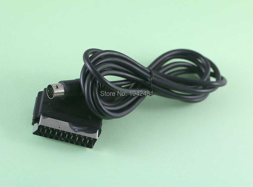 Cable de Scart RGB de 1 piezas para Sega Genesis 2, Mega Drive 2 MD 2 (1,8 M)