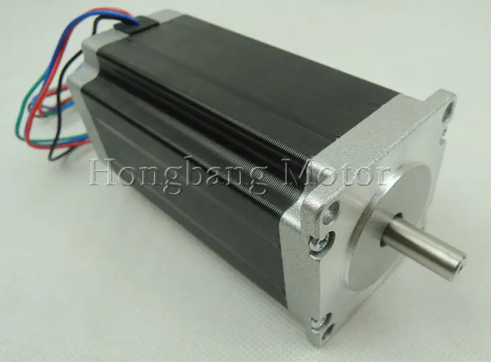 Nema23 stepper motor / 112mm 3A 425oz/in  2 phase 4-wire hybrid(Shaft Diameter 8mm)