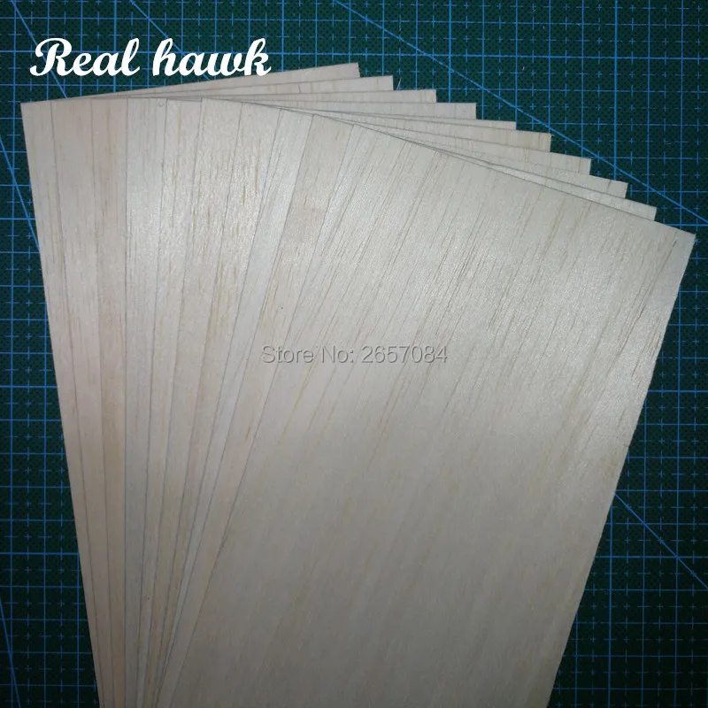 10 Pcs/Lot AAA+ Balsa Wood Sheet 300mm Long 100mm Wide 0.75/1/1.5/2/2.5/3/4/5/6/7/8/9/10mm Thick For Airplane/Boat Model DIY