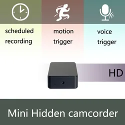 Zetta Z15 draagbare mini HD camera lange standby-tijd met 10 uur batterij voor home security met motion detectie