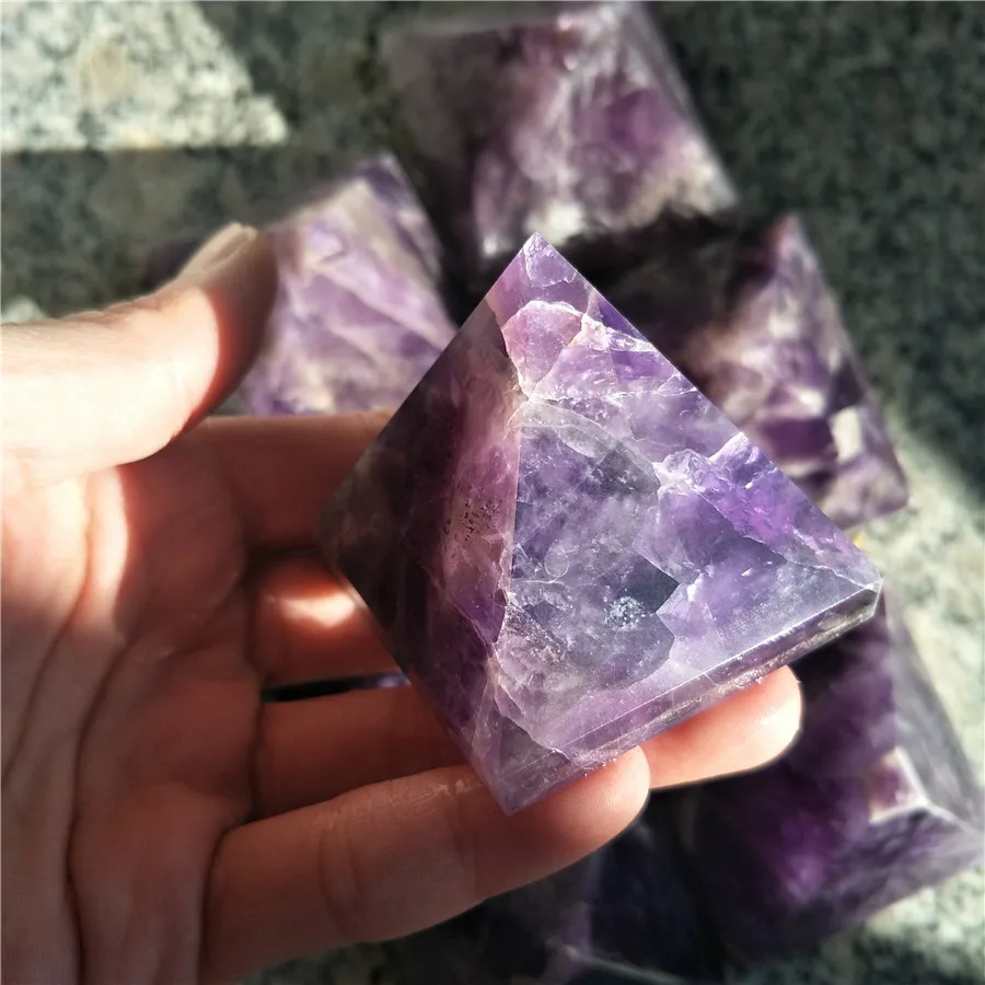 Dream amethyst pyramids healing crystals