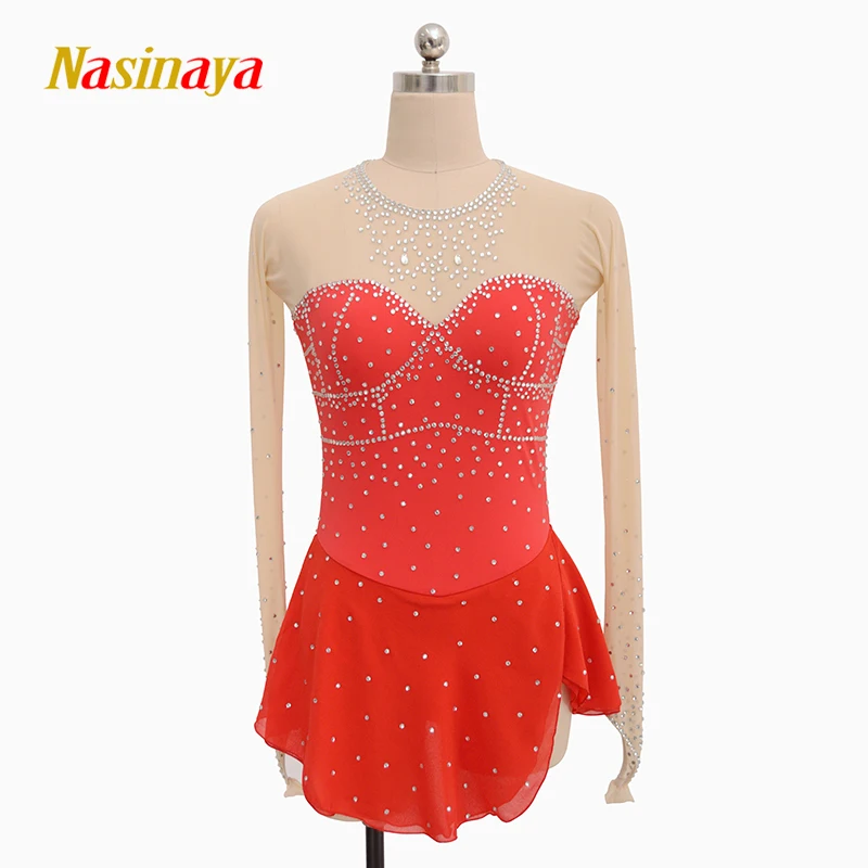 Figure skating Costume Dress Customized Competition Training Women's Children's Rhythmic Gymnastics Performance Fashion