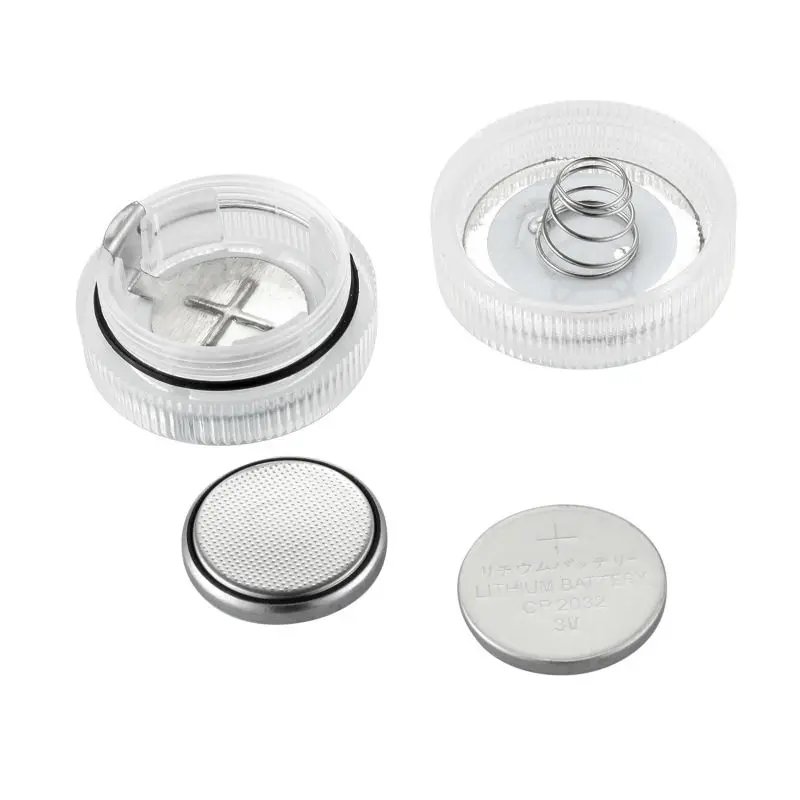 4lights/1 Remote Waterproof Submersible LED Lights Battery Operated Multicolors LED Mini Tea Light Candles with Remote