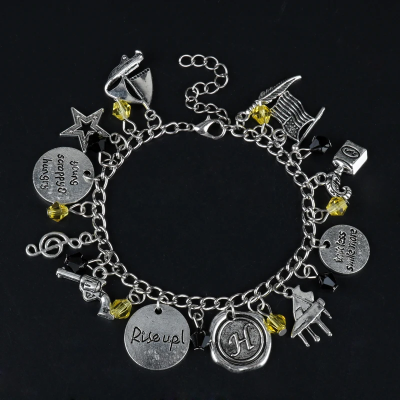 Hamilton Broadway Music Charm Bracelet Musical \