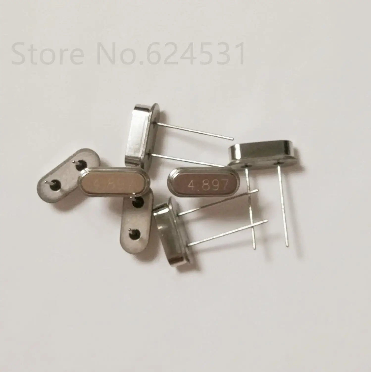 10pcs Crystal 4.897MHZ inline two feet HC-49S passive crystal resonator