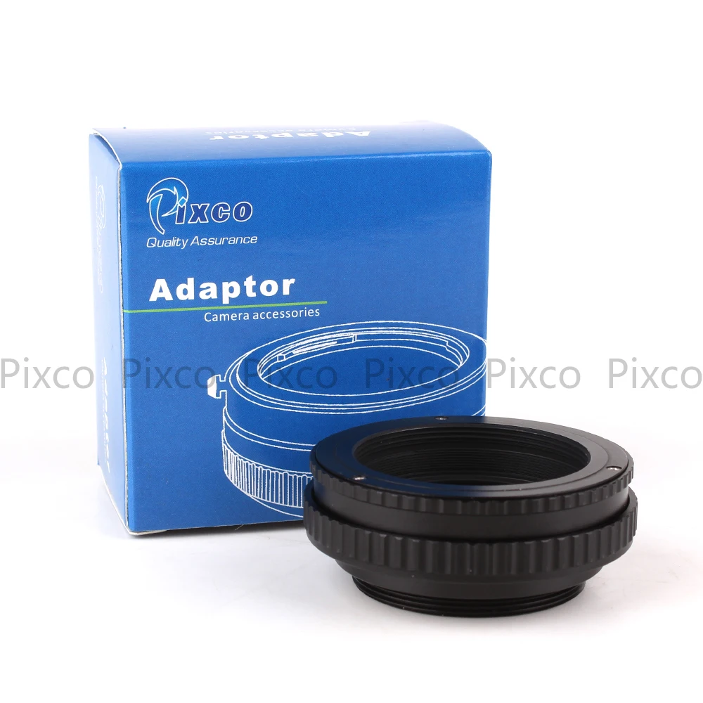 Pixco-adaptador de tubo Macro M42 a M42, lente de montaje de 12mm a 19mm, enfoque ajustable, helicoidal de 12-19mm