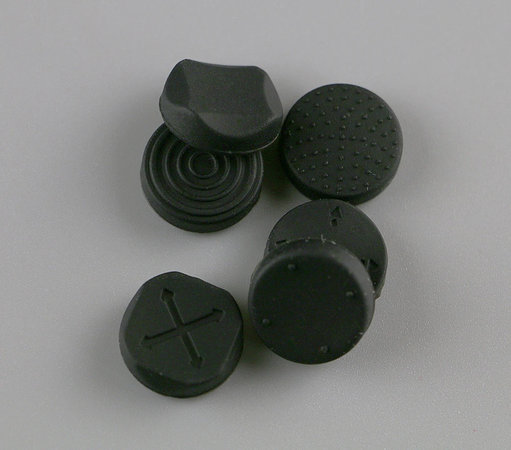 18 قطعة/3 مجموعات 6 في 1 مقبض من السيليكون غطاء عصا التحكم التناظرية زر عدة غطاء علبة ل PS Vita PSV 1000/2000