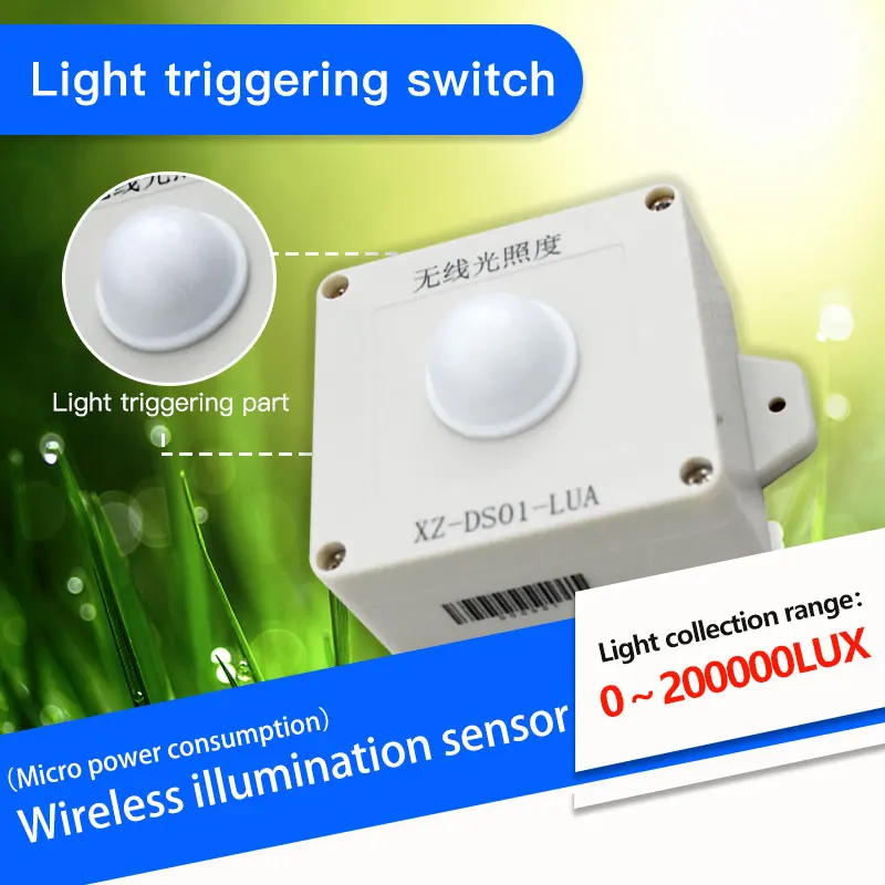 Iot Agriculture Sensor Wireless Illumination Sensor Light Intensity Detection for Greenhouse Monitoring