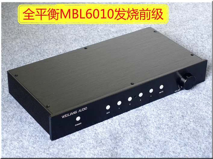 

Hi-Fi MBL6010 усилитель с полным балансом, с дистанционным управлением, преусилитель RCA/XLR