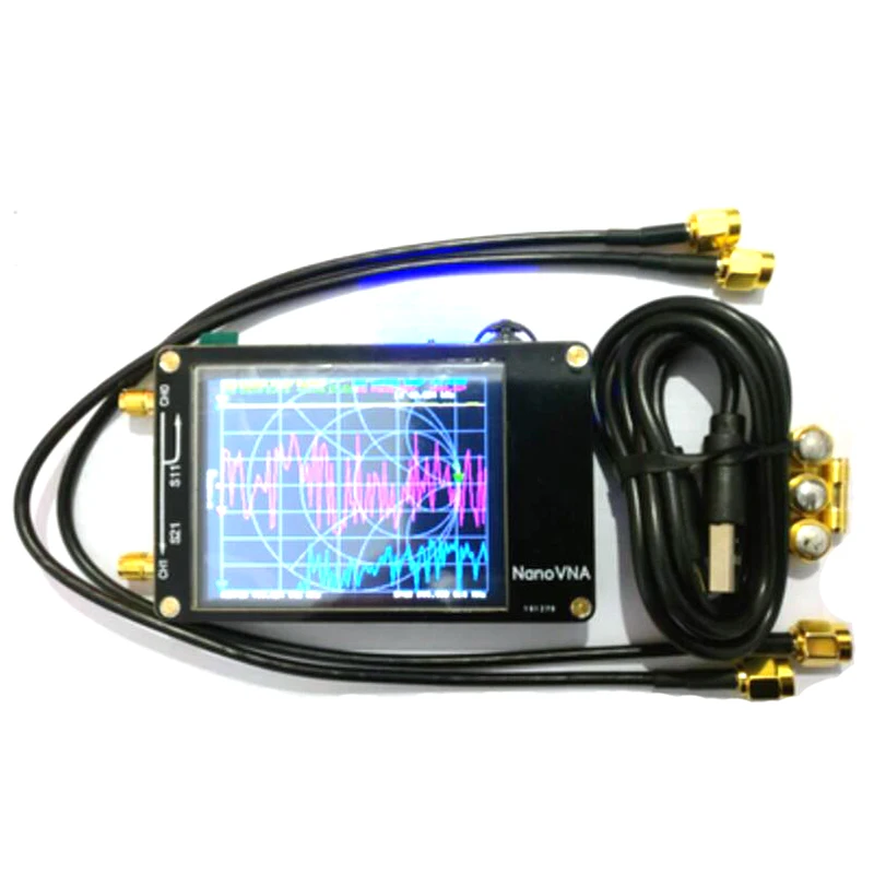 

NanoVNA Vector Network Analyzer Shortwave MF HF VHF UHF 50KHz ~ 300MHz Antenna Analyzer Standing Wave