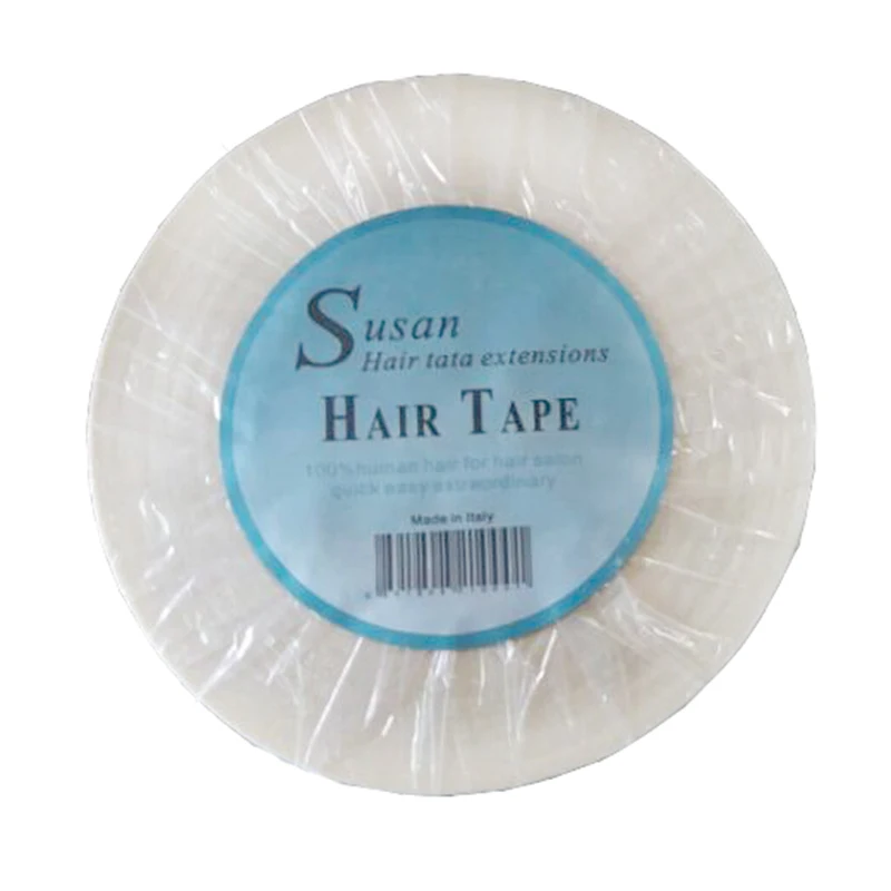 スーザン1cmx-36ヤード長い時間防水テープスーパー品質ブルーテープ毛延長テープ毛テープ