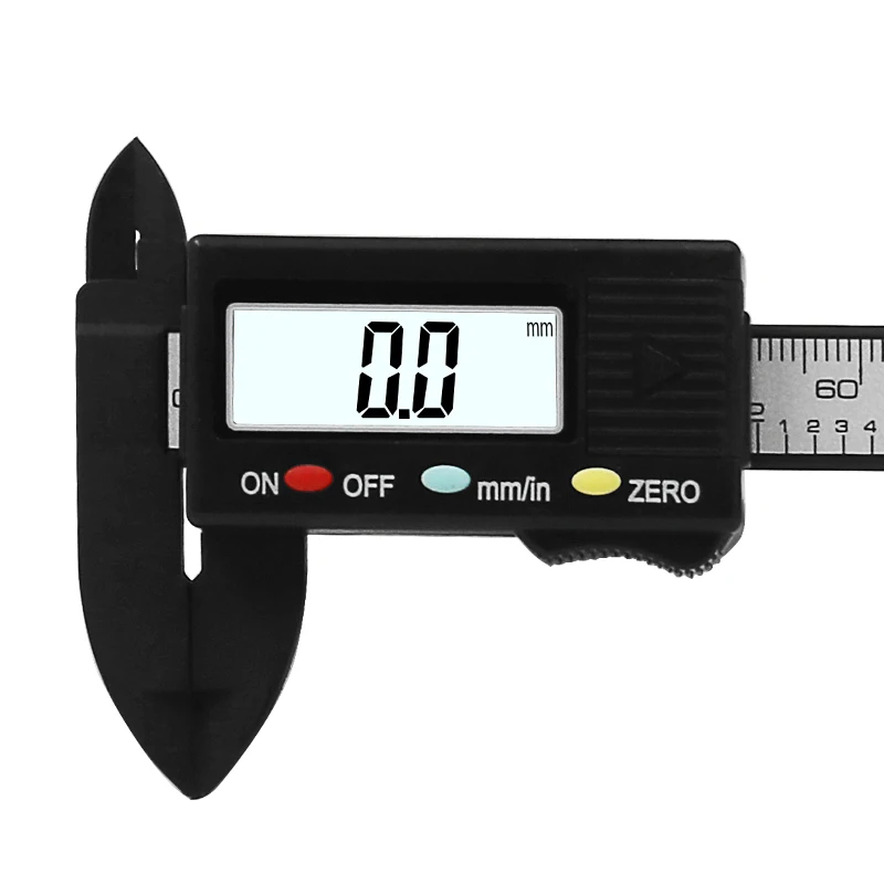 Digital Electronic Carbon Fiber Vernier Caliper Gauge Micrometer Measuring Tool