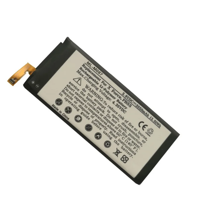 

3550mAh Battery for Motorola DROID Turbo 2 Moto X Force XT1580 XT1581 XT1585 Phone Li-Polymer Rechargeable 3.8V SNN5958A