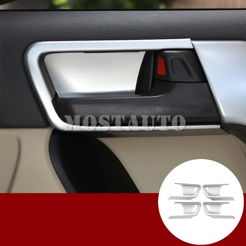 

For Toyota Land Cruiser Prado FJ150 Interior Car Door Handle Bowl Trim Cover 2010-2021 4pcs Car Accessories Interior Car Decor