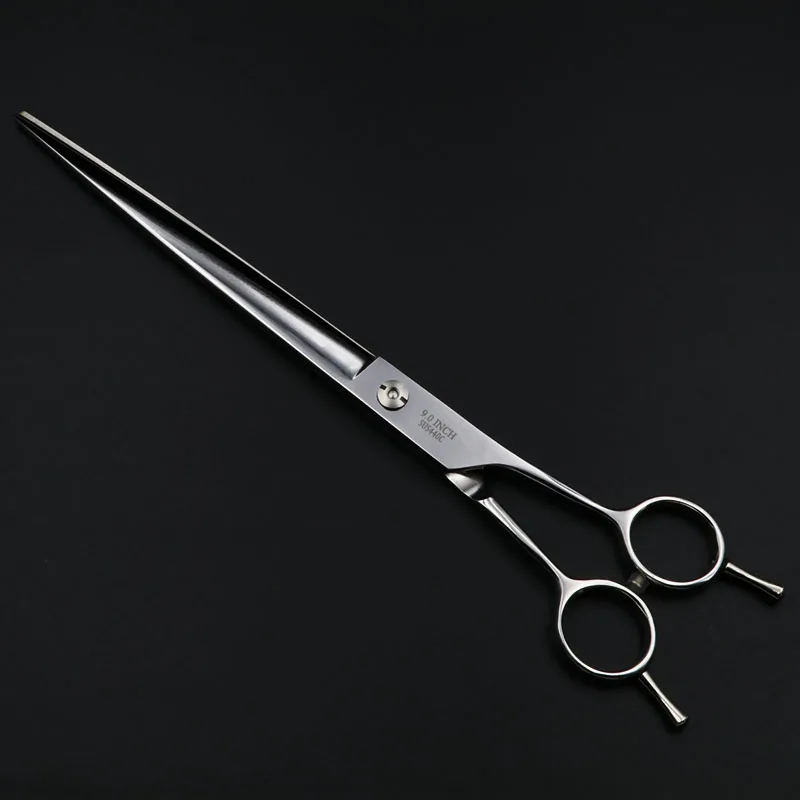 9 inch pet dog grooming scissors professional hair straight shears for dogs & cats