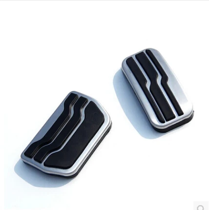 Car styling Stainless steel Car Gas Brake Pedal Pads Cover AT case for Ford New Mondeo EDGE,auto accessories