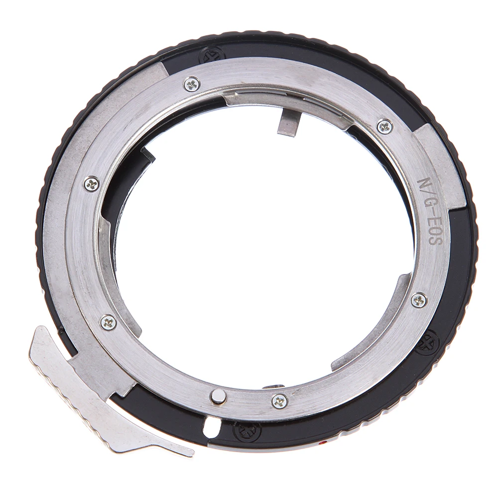 

FOTGA Lens Adapter Ring AF Confirm Chip for Canon 5D III II 6D 7D 70D Cameras to Nikon AI G Lens