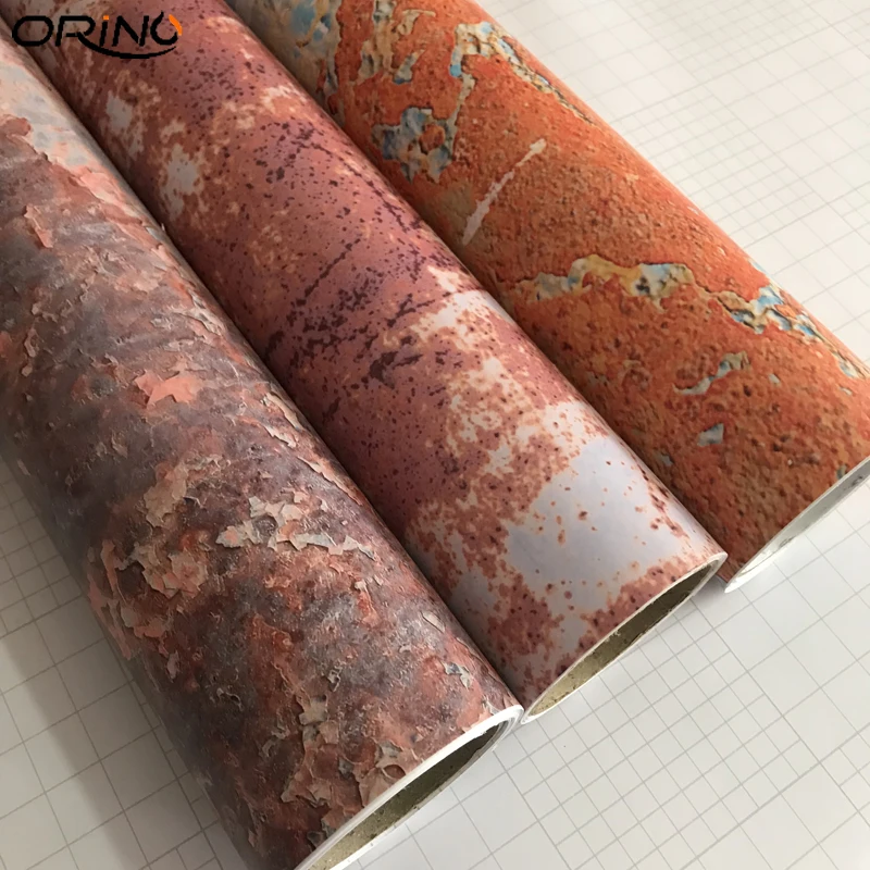 50cmx150/200/300/500cm Sticker Bomb Rusty Vinyl Car Wrap Self Adhesive Styling Rust Sticker Decal For Scooter Motorcycle Bike