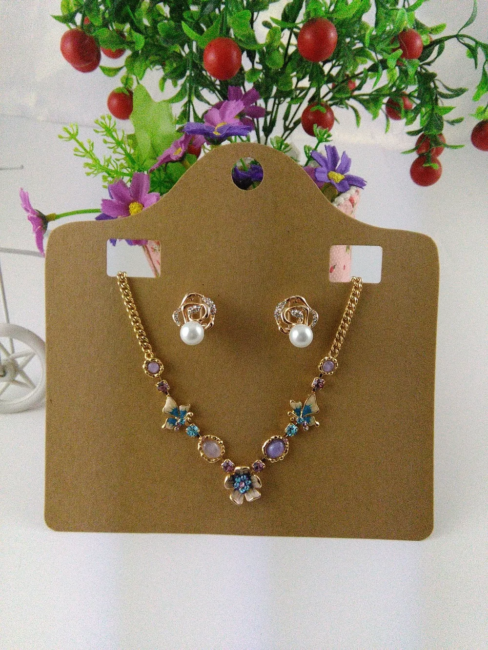 50PCS/Lot 18x18cm Bigger necklace cards Blank Jewelry Displays cards Extend Necklace Card For bigger & Clasic Necklace