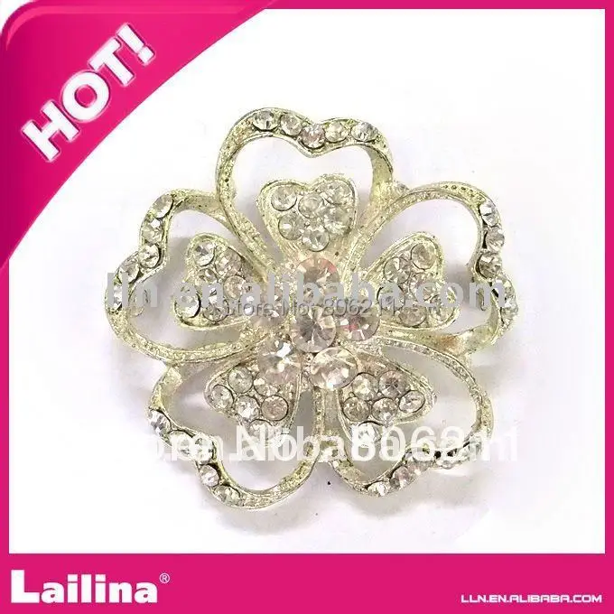 Popular Crystal Hand Made Rhinestone Button