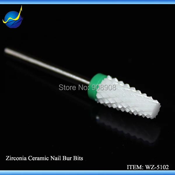 

Hot selling Coarse Ceramic Nail Drill Bit Manicure Pedicure Electric Machine Left Handed Nail Art Salon Foot Calluses Drill Tool