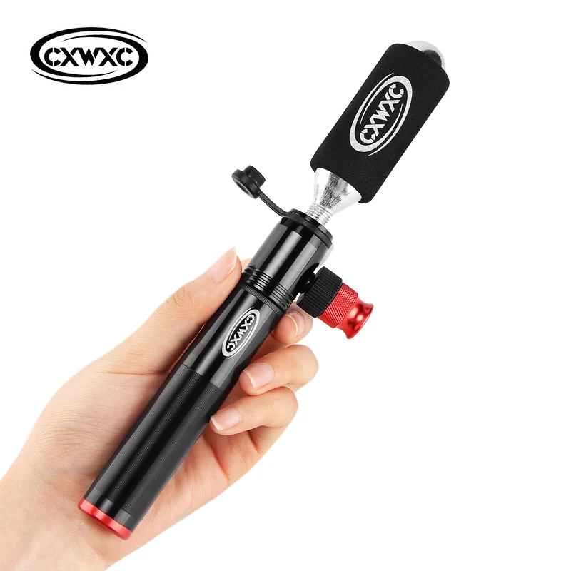 Mini gonfleur portable Schrader Presta pour vélo de route, 160psi, assujet, CO2, CNC, vélo, VTT