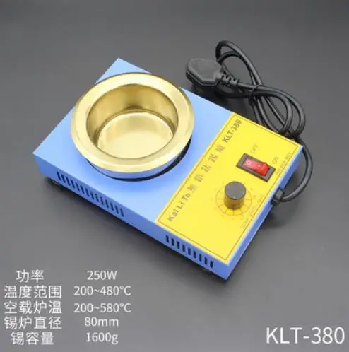 NOVFIX High Quality Electric Soldering Irons 100W 150W 250W 300W Temperature Controlled Soldering Pot Melting Tin Pot Tin Cans