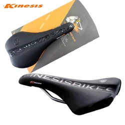 Kinesis MTB Racefiets Zadel PU Leather CR-MO Geïntegreerde Mountain Fiets Off Road Seat Anti-shock Seat SD201