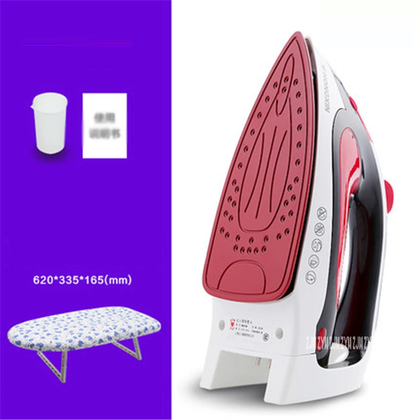 Steam Iron Hanging Handheld Electric Iron Wire And Wireless Dual-Purpose Electric Iron ABS shell220V/50hz 1pc RH139 High Quality