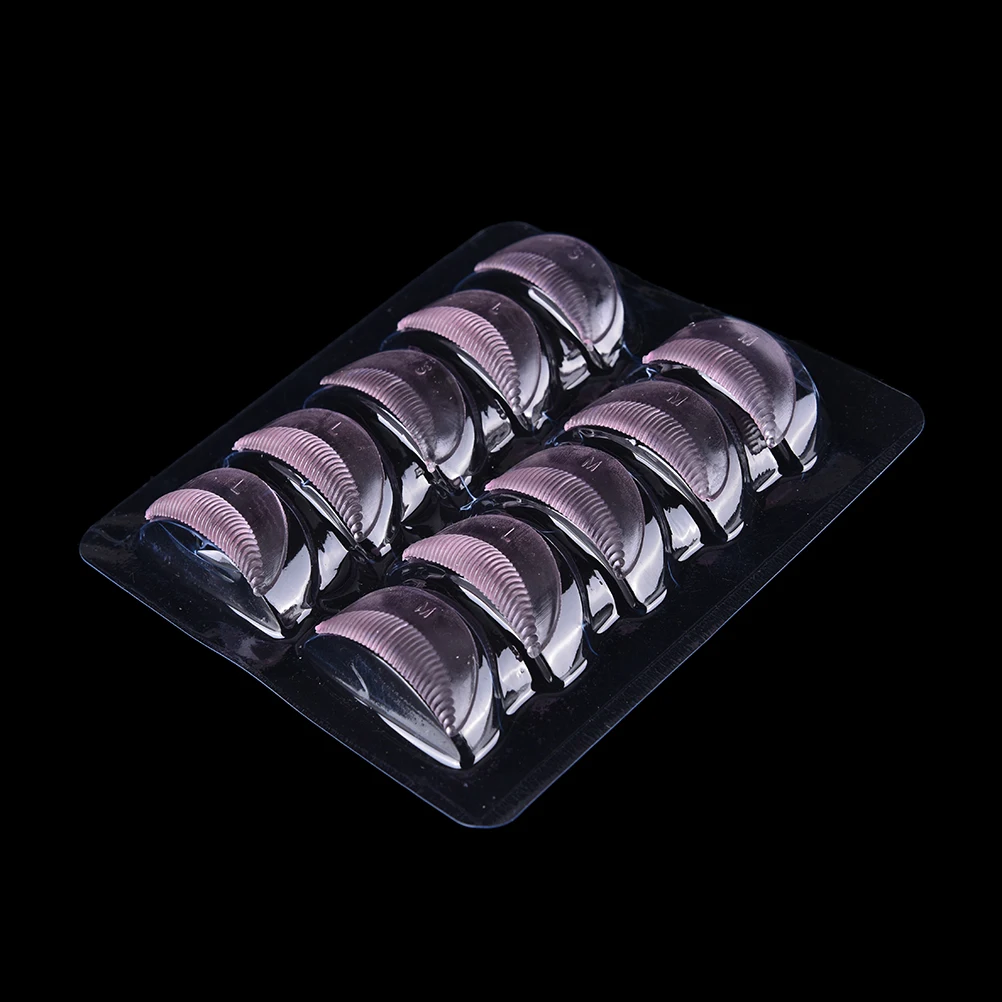 Recourbe-cils en silicone professionnel 3D, joint de greffage, patch de plantation de cils permanents, aide permanente, accessoires pour cils, 5 paires