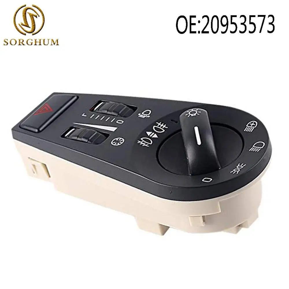 

Sorghum 20953573 20942846 20466304 Headlamp Hazard Power Warning Headlight Lamp Switch Control Knob Replace For Volvo FH FM Part