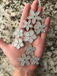 Adv-eine Scrapbooking Stirbt Metall 9 stücke Blume Genäht Schneiden Stirbt Handwerk Präge Stempel Schablone Papier Karte, Der Vorlage DIY