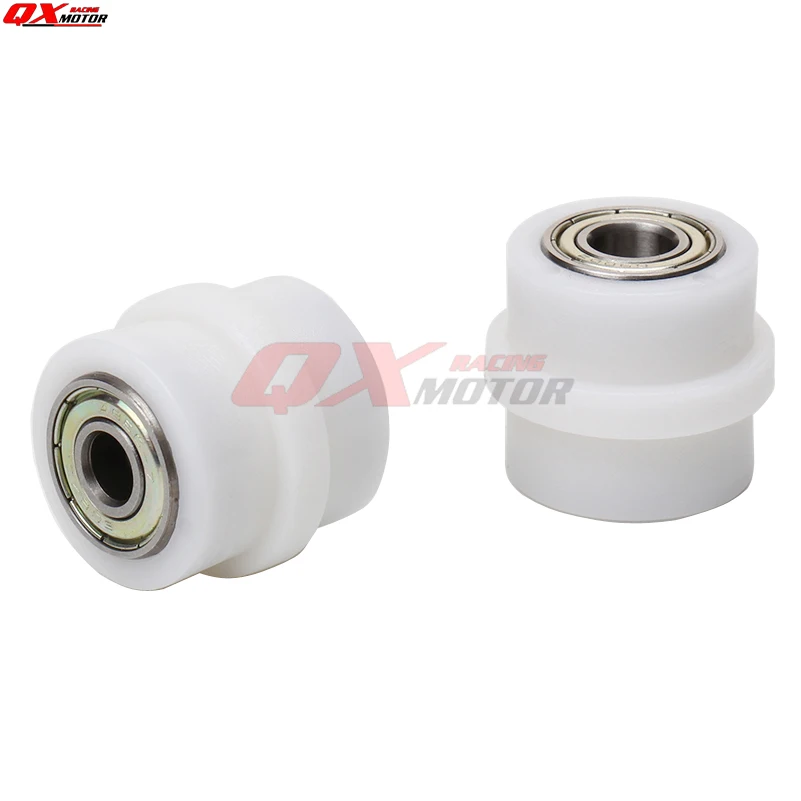 Chain Roller Tensioner Bike Pulley Wheel Slider Guide For Street Enduro Motorcycle Motocross ATV CRF CR XR YZ WR 8mm 10mm