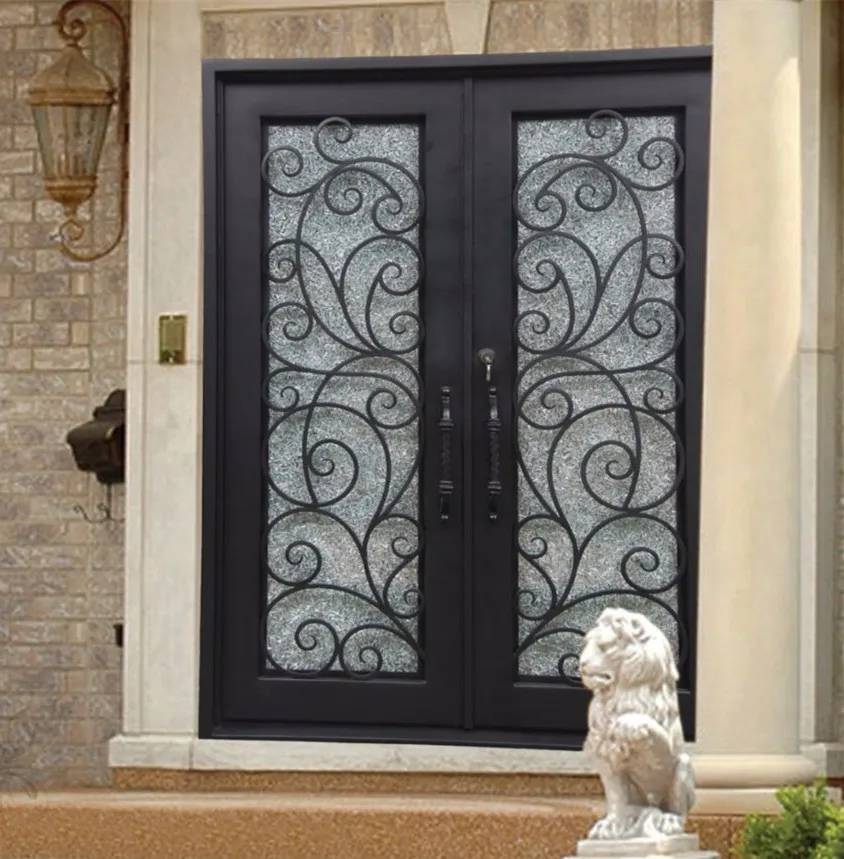 wholesale wrought iron doors iron double doors iron doors iron front doors for sale  hc14