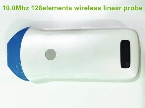 3.5-10.0 Mhz 80-129 elements wireless ultrasound linear probe with Reverse harmonic function with FDA, CE and ISO free shipping