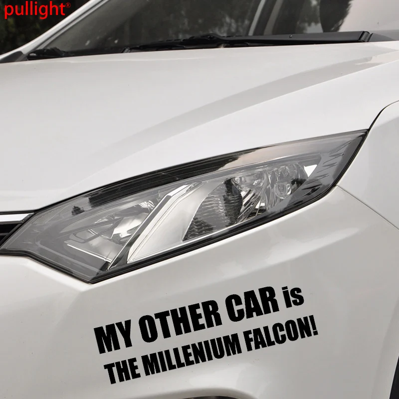 My Other Car Is The Millenium Falcon Vinyl Sticker-novelty Sticker