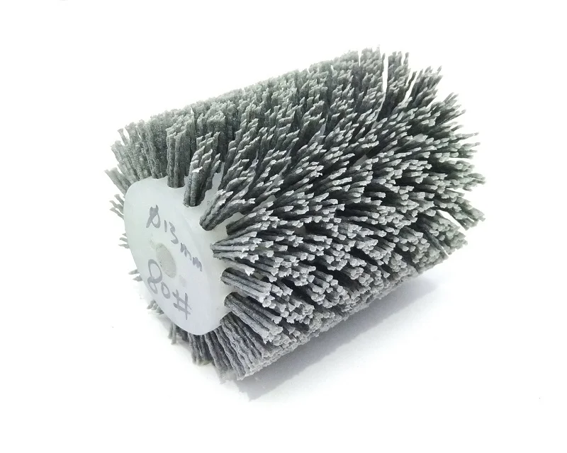 

New 1pcs 120*100*13mm Nylon Wire Wood Brush Abrasives Wire Brush Wheel for 9741 Wheel Sander Wooden Furniture Polishing