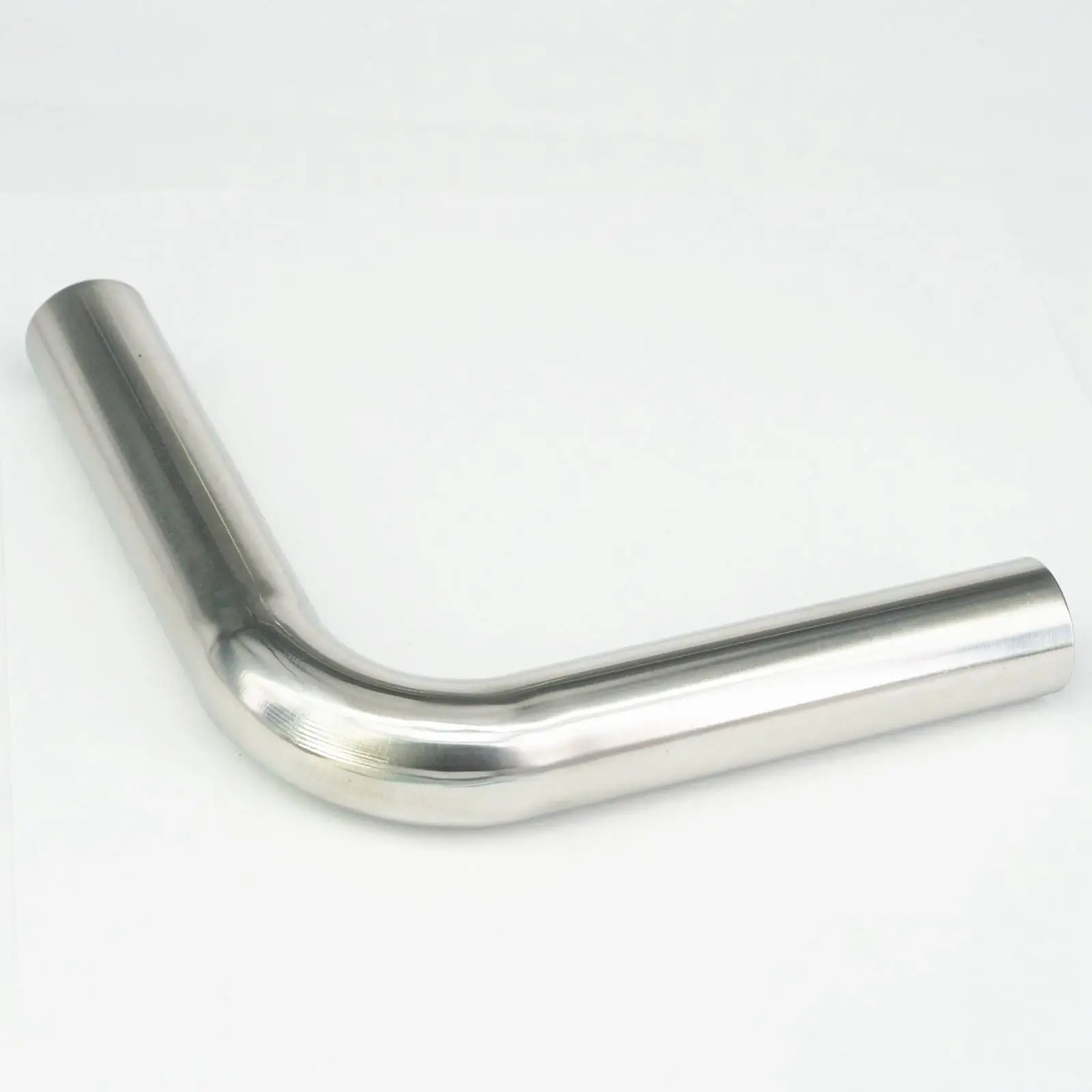 25mm O/D 304 Stainless Steel Sanitary Weld 90 Degree Elbow Tube Butt Pipe Fitting Straight pipe length 100mm