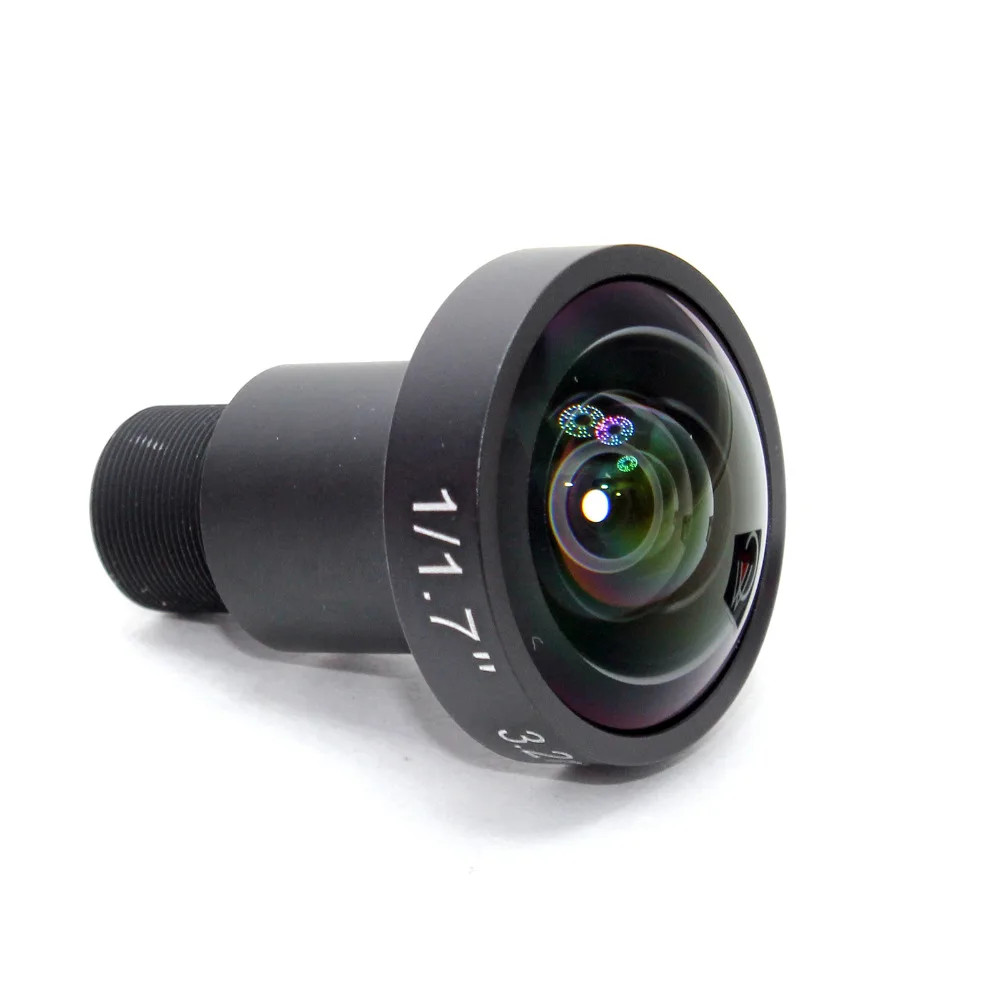 Obiettivo Fisheye M12 fisso da 12Megapixel (obiettivo 4K) obiettivo Fisheye 12MP 3.2mm 160 gradi per telecamera CCTV IP 4K o azione sportiva 4K DV